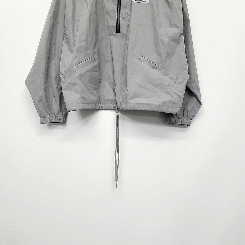 [BUNJANG] Fear of God Essentials 20SS Reflective Anorak Track Jacket Silver L / 에센셜 20SS 리플렉티브 아노락 트랙 자켓 실버 L (피어오브갓)