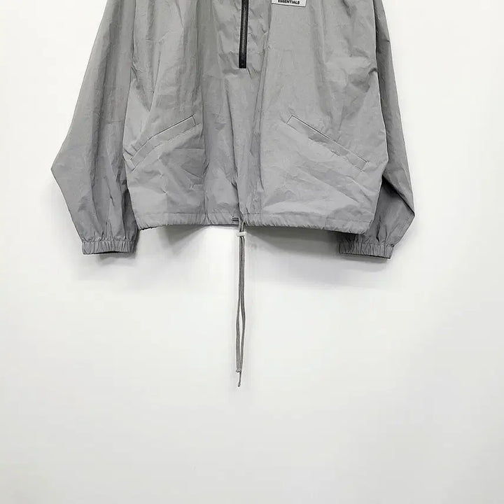 [BUNJANG] Fear of God Essentials 20SS Reflective Anorak Track Jacket Silver L / 에센셜 20SS 리플렉티브 아노락 트랙 자켓 실버 L (피어오브갓)