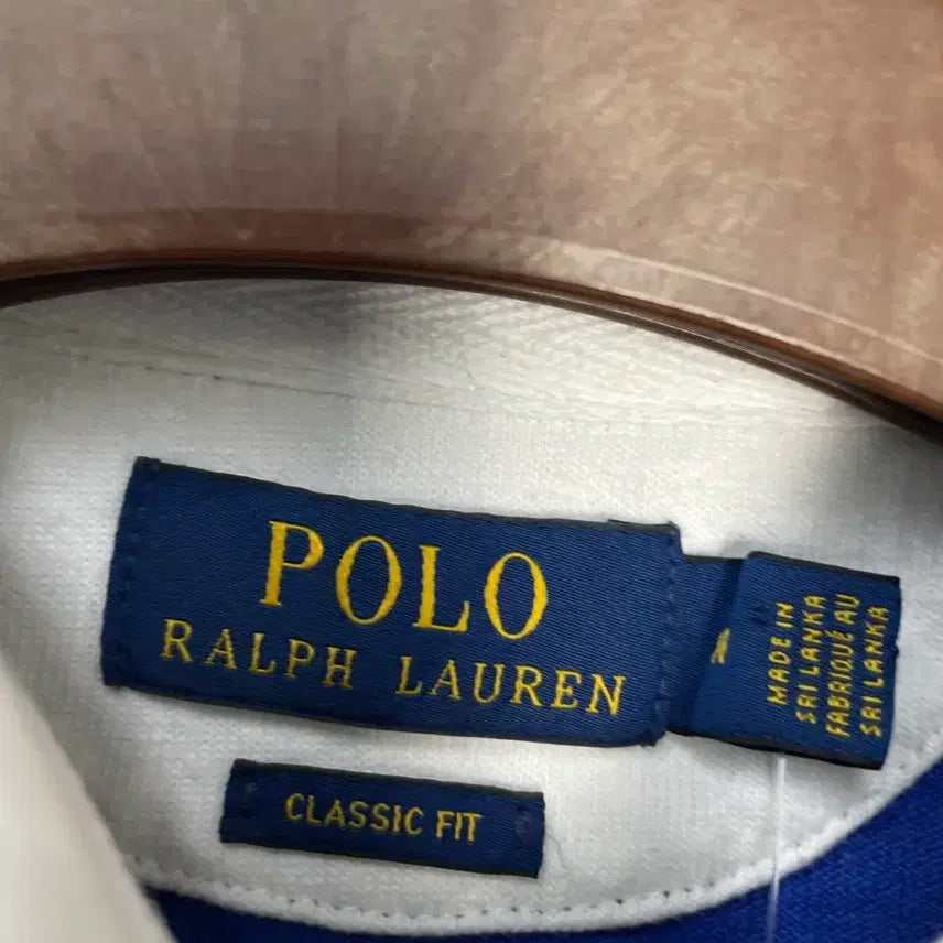 [BUNJANG] Polo Ralph Lauren CP-93 Cross Flag Rugby Shirt / 폴로 랄프로렌 CP-93 크로스 플래그 스트라이프 럭비셔츠 H2440