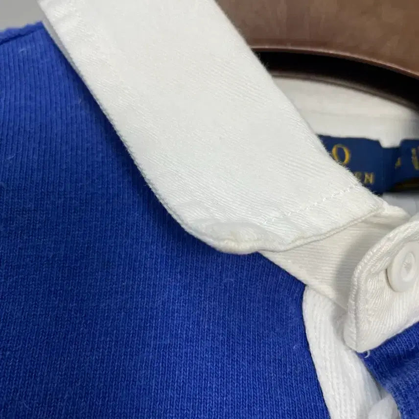 [BUNJANG] Polo Ralph Lauren CP-93 Cross Flag Rugby Shirt / 폴로 랄프로렌 CP-93 크로스 플래그 스트라이프 럭비셔츠 H2440