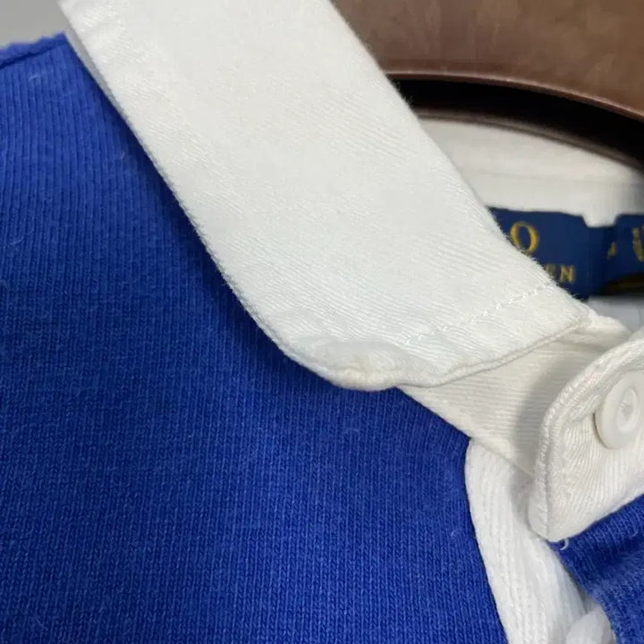 [BUNJANG] Polo Ralph Lauren CP-93 Cross Flag Rugby Shirt / 폴로 랄프로렌 CP-93 크로스 플래그 스트라이프 럭비셔츠 H2440