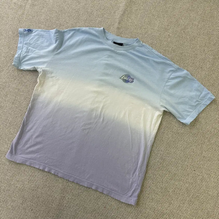 [BUNJANG] NBA Lakers Tie-Dye Short Sleeve T-Shirt / XL 엔비에이 레이커스 타이다이 반팔 0413D