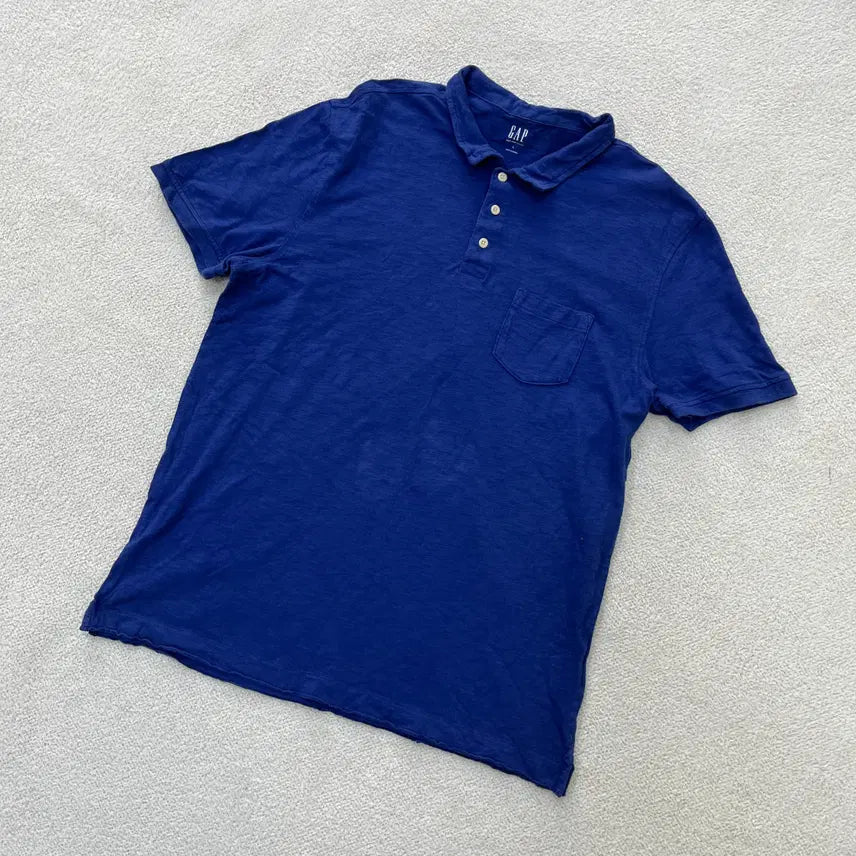 [BUNJANG] L Gap Short Sleeve Polo Shirt / L 갭 반팔 카라 티셔츠 0414M