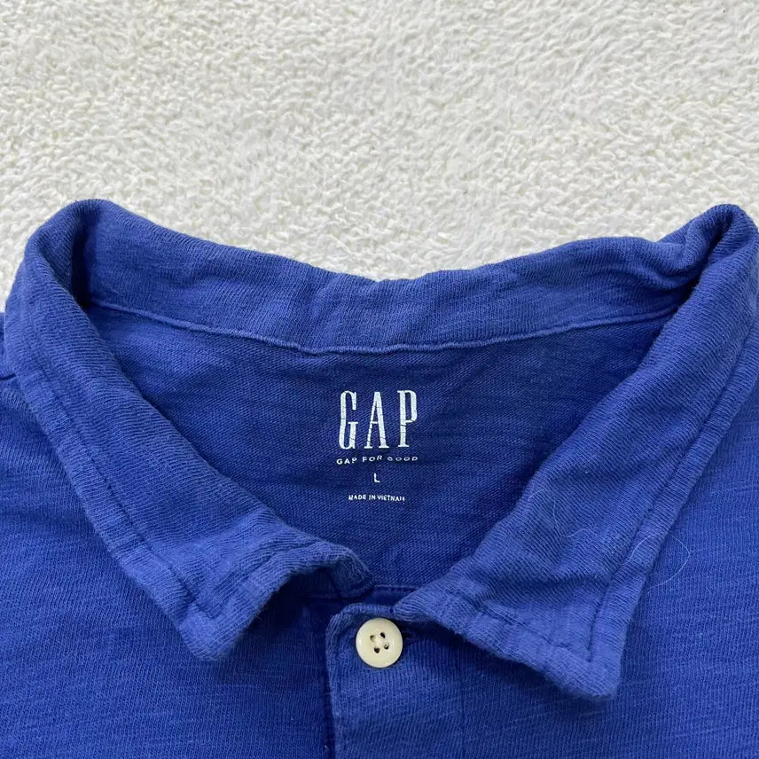 [BUNJANG] L Gap Short Sleeve Polo Shirt / L 갭 반팔 카라 티셔츠 0414M