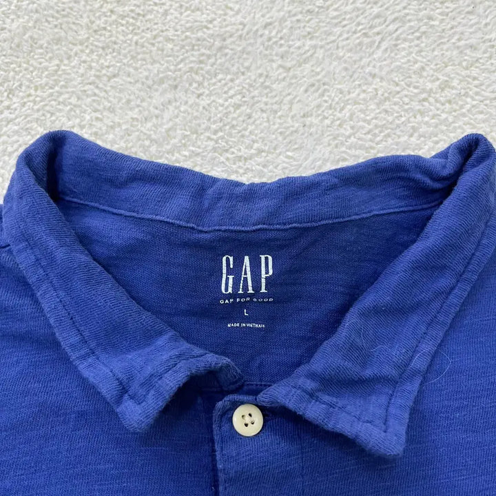 [BUNJANG] L Gap Short Sleeve Polo Shirt / L 갭 반팔 카라 티셔츠 0414M