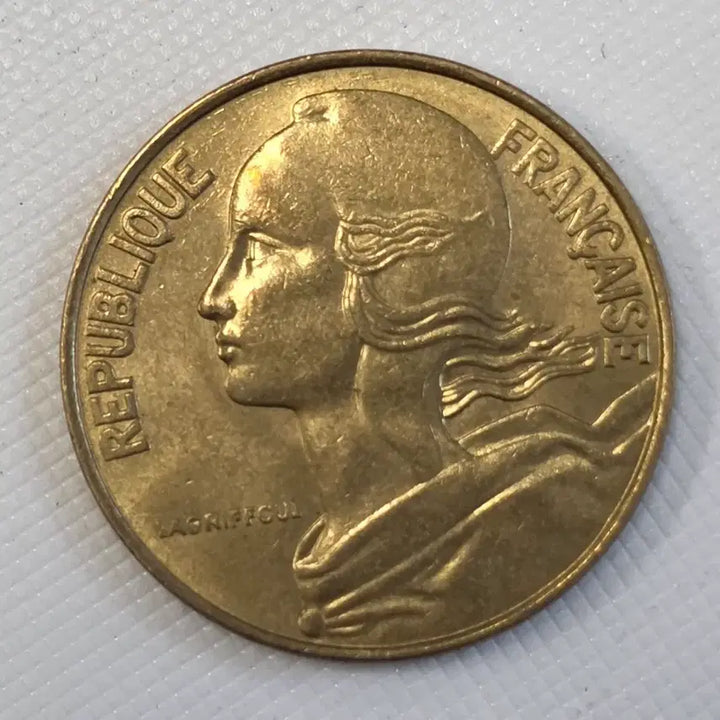 [BUNJANG] France 20 Francs Coin / 프랑스 20상팀 동전 zk-2589