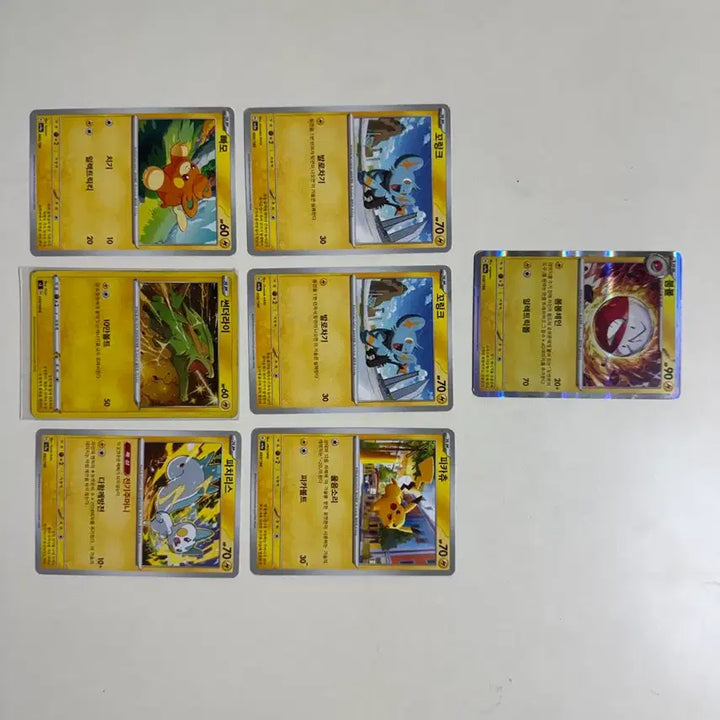 [SOLD OUT] 포켓몬 카드 게임 띠부씰 &amp; 카드 모음