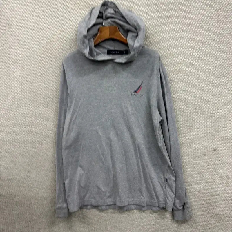 [BUNJANG] Nautica Casual Printed Logo Hoodie L / 노티카 캐주얼 프린팅로고 후드티 L A09228