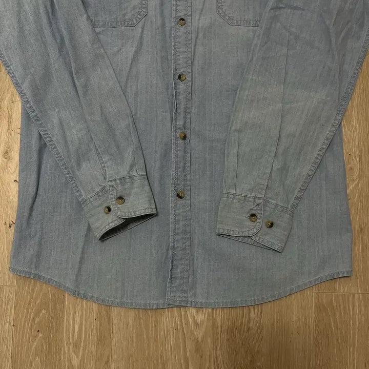 [BUNJANG] Wrangler Western Denim Shirt / 랭글러 웨스턴 데님 셔츠 S/90