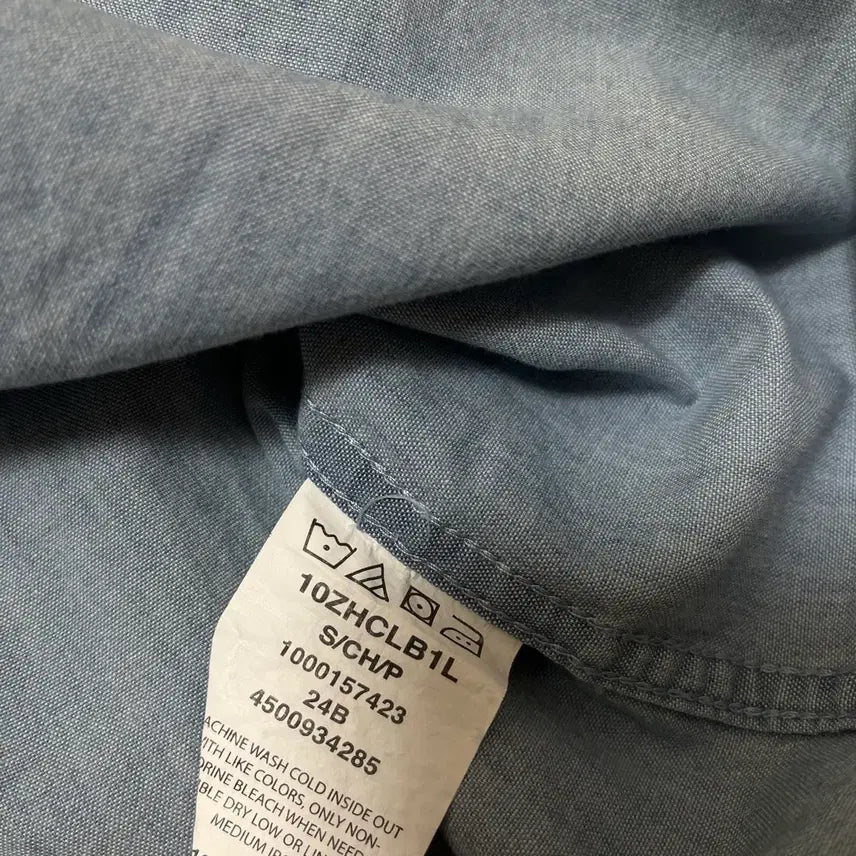 [BUNJANG] Wrangler Western Denim Shirt / 랭글러 웨스턴 데님 셔츠 S/90