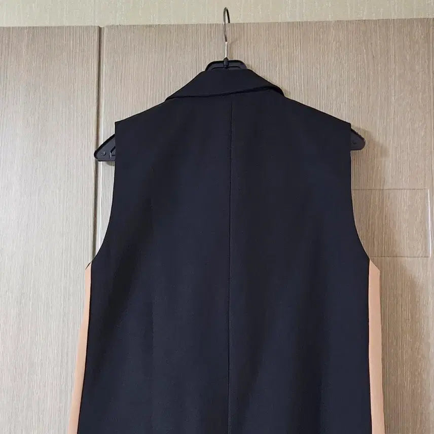 [BUNJANG] Black Long Vest S Size / 블랙 롱 조끼 베스트  S사이즈