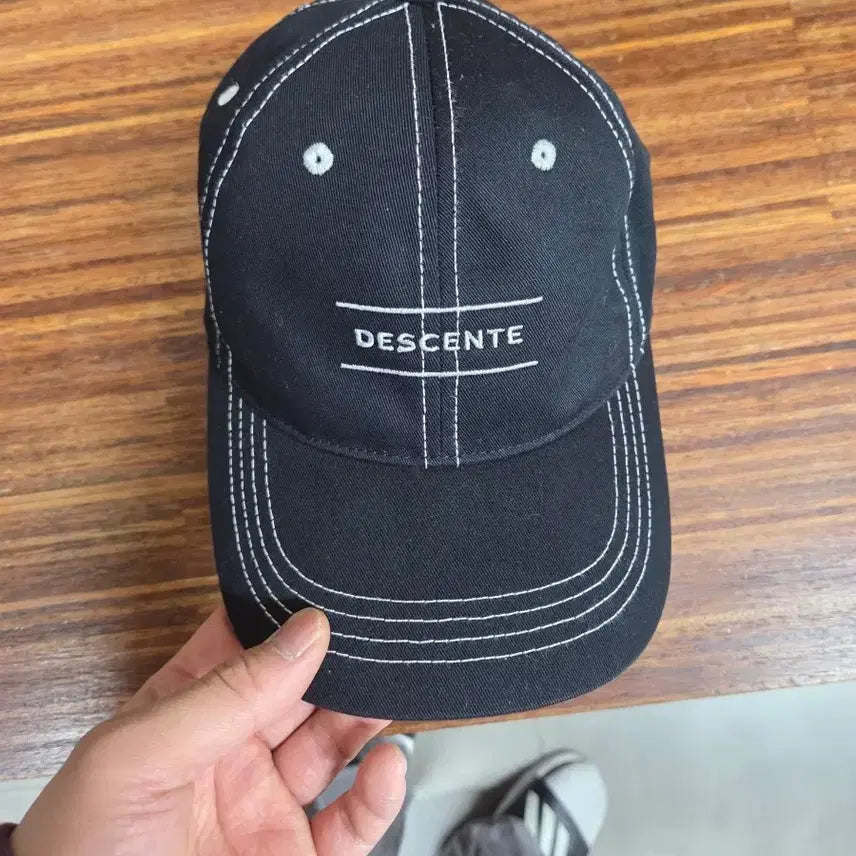 [BUNJANG] Descente Ground Stitch Hat / 데상트 그라운드 스티치 모자 프리