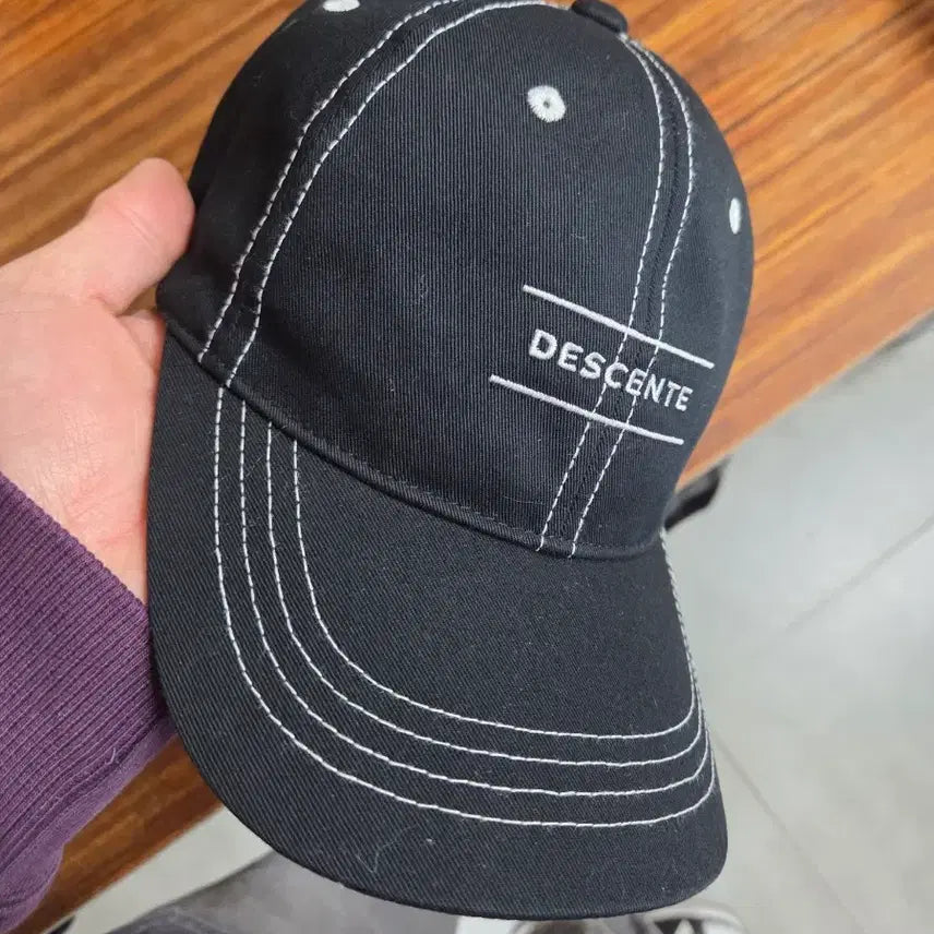 [BUNJANG] Descente Ground Stitch Hat / 데상트 그라운드 스티치 모자 프리