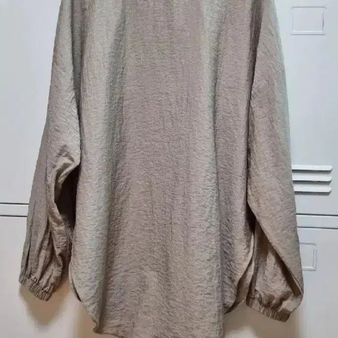 [BUNJANG] Zulrog Beige Two-Way Shirt / 줄로그 투웨이 셔츠 - 베이지, 프리