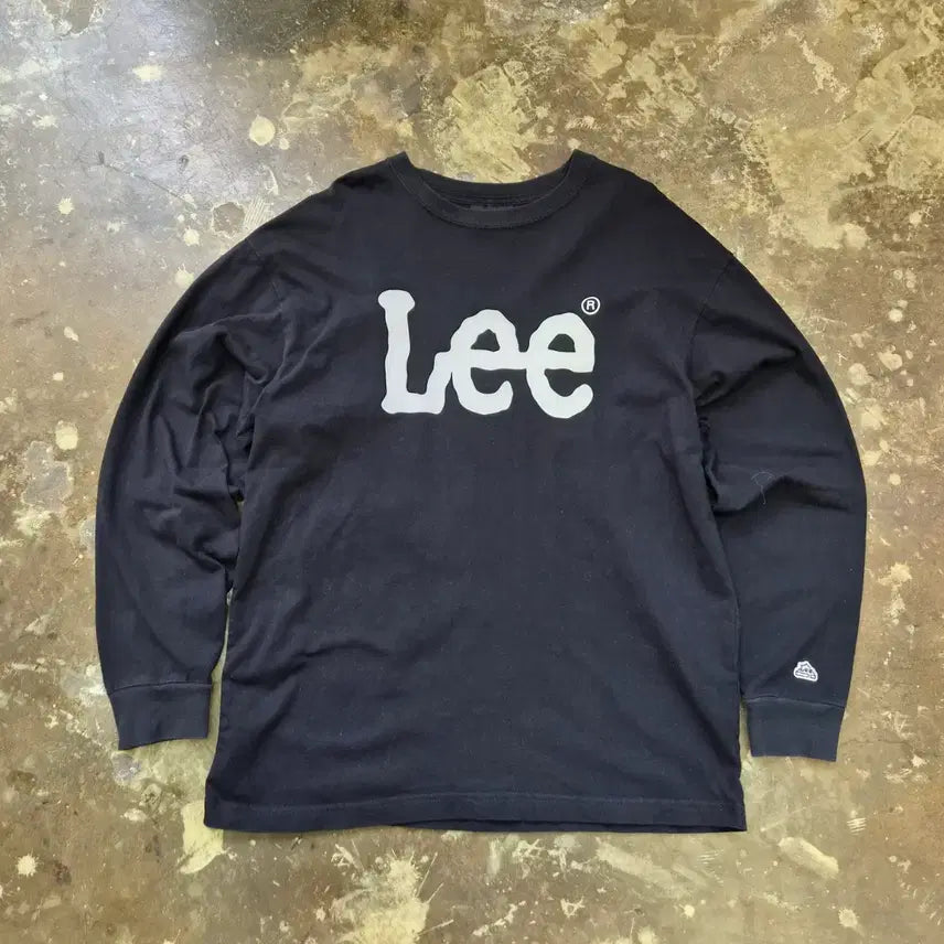[BUNJANG] Lee Big Logo Loose Fit Long Sleeve T-Shirt / M) Lee 빅로고 루즈핏 긴팔 티셔츠 라운드티 리 티셔츠