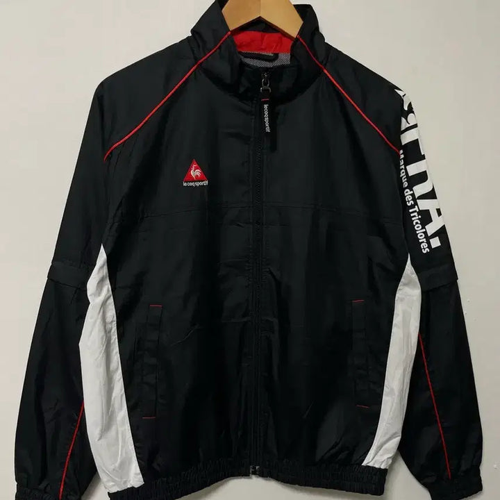[SOLD OUT] 95-100 르꼬끄 루즈핏 반팔 탈부착 바람막이 자켓 정품