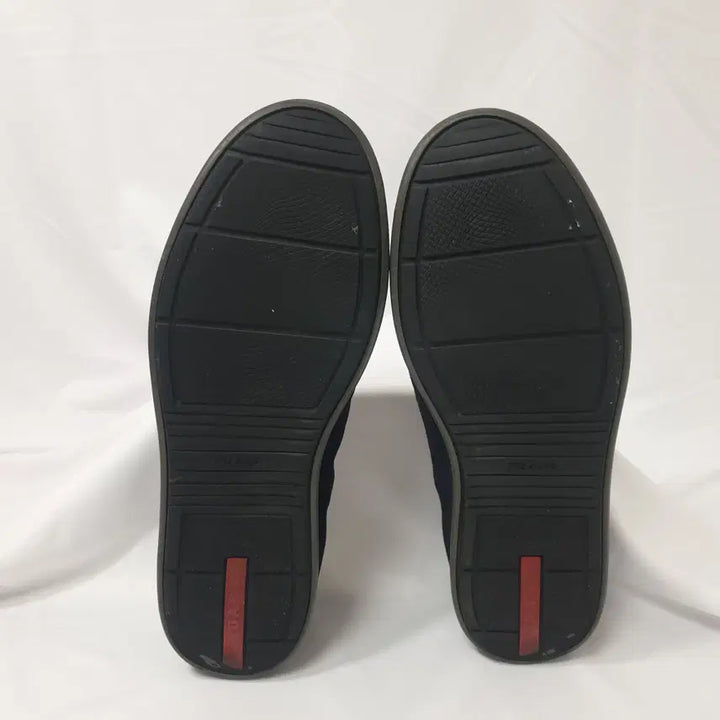[BUNJANG] Prada Suede Slip-on Sneakers / 빈티지하서 8/270 프라다 스웨이드 슬립온 스니커즈