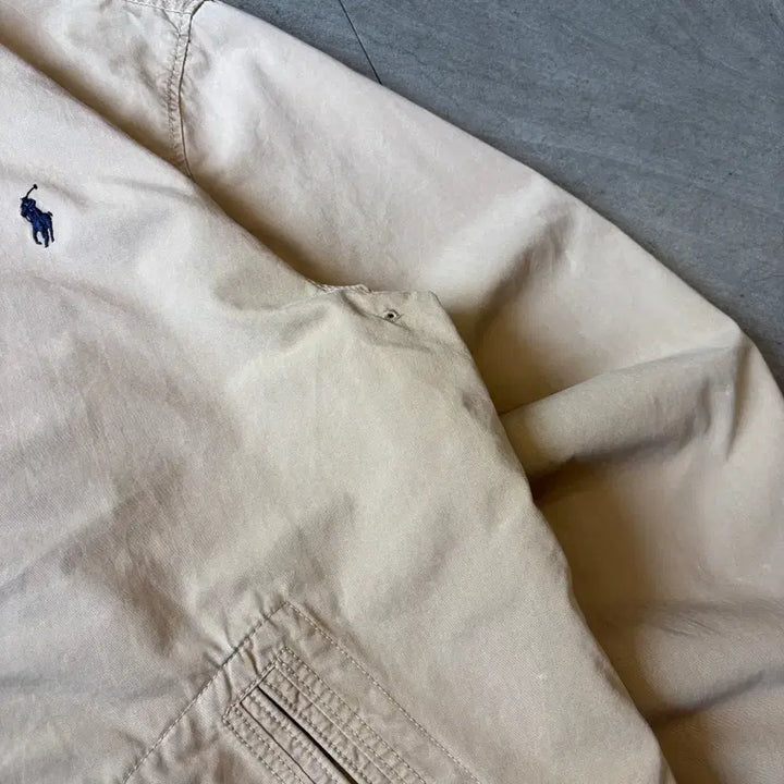 [BUNJANG] Polo Beige Swing Top Jacket / 폴로 정품 베이지 스윙톱 자켓