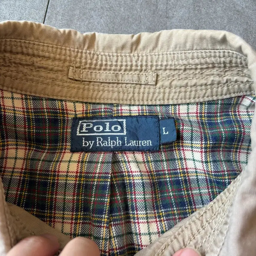 [BUNJANG] Polo Beige Swing Top Jacket / 폴로 정품 베이지 스윙톱 자켓
