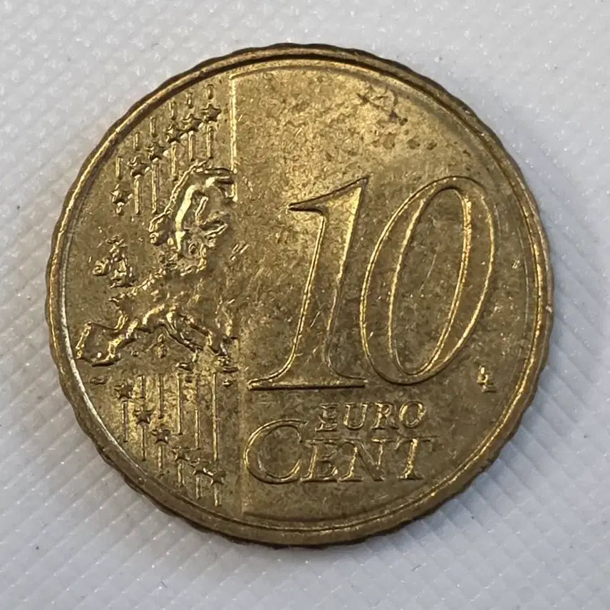 [BUNJANG] Euro 10 Cent Coin zk-2592 / 유로 10센트 동전 zk-2592