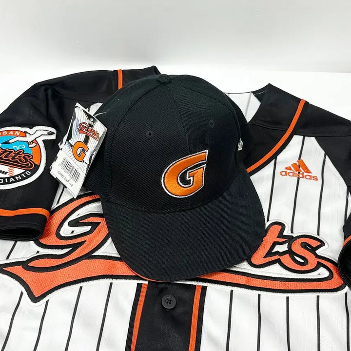 [BUNJANG] Nepos Old Lotte Giants Baseball Cap / (2718) 네포스 올드 롯데자이언츠 볼캡 새제품 55