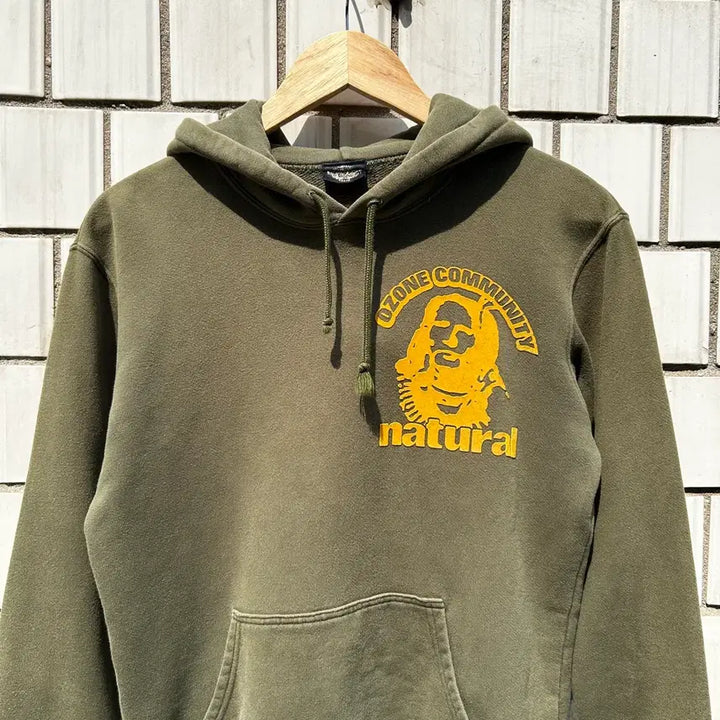 [BUNJANG] Ozone Community Printing Hoodie / 오존 커뮤니티 프린팅 후드팅