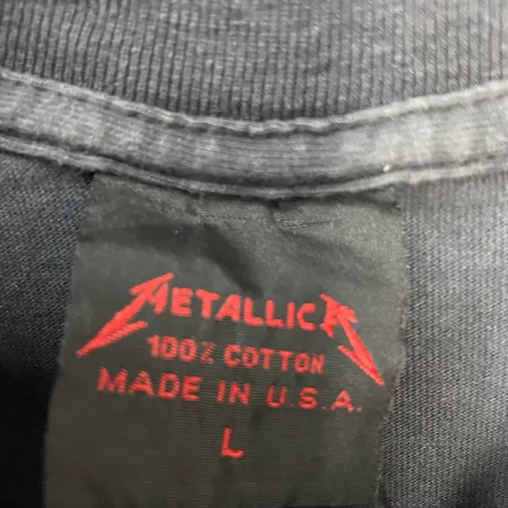 [BUNJANG] Metallica Pushead Artwork Vintage T-shirt / 빈티지 메탈리카 푸시헤드 아트웍 반팔 H2441