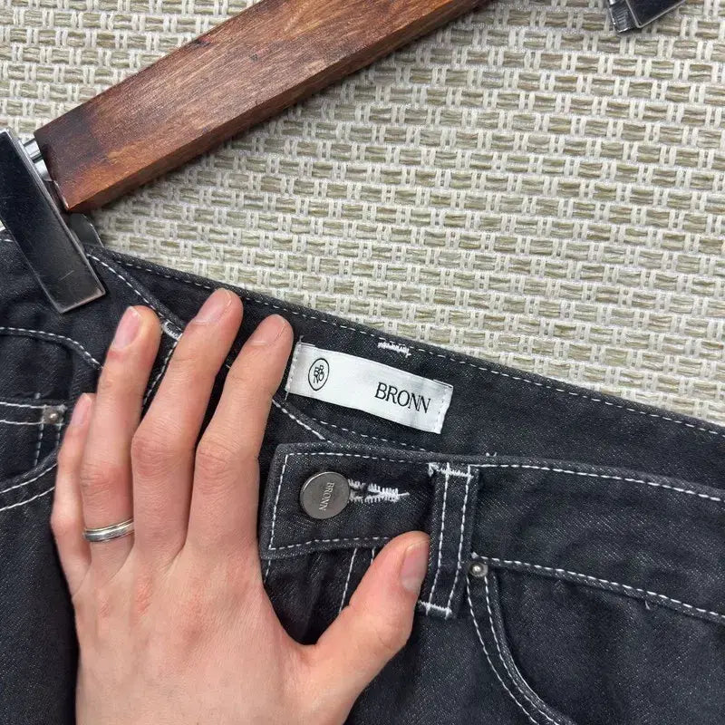 [SOLD OUT] 빈티지 데님 흑청바지 M M16331