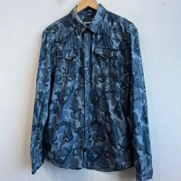 [BUNJANG] Buckaroo Camouflage Shirt / 버커루 카모플라쥬 셔츠