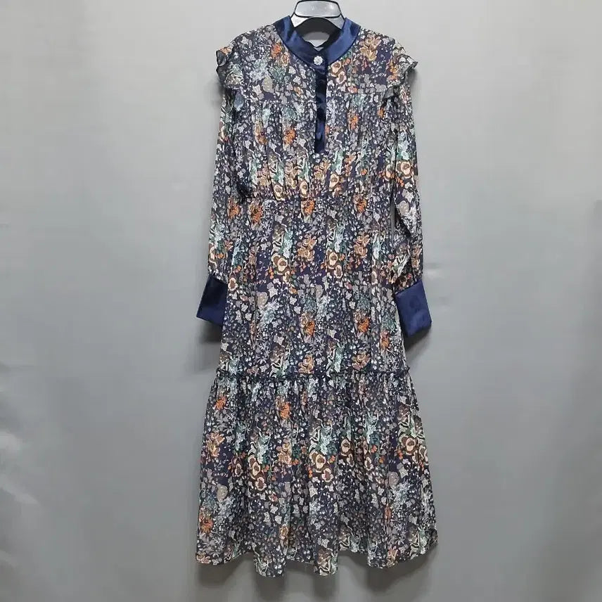 [BUNJANG] Lili &amp; Co Flower Pattern Dress / 리리앤코 플라워 패턴 원피스