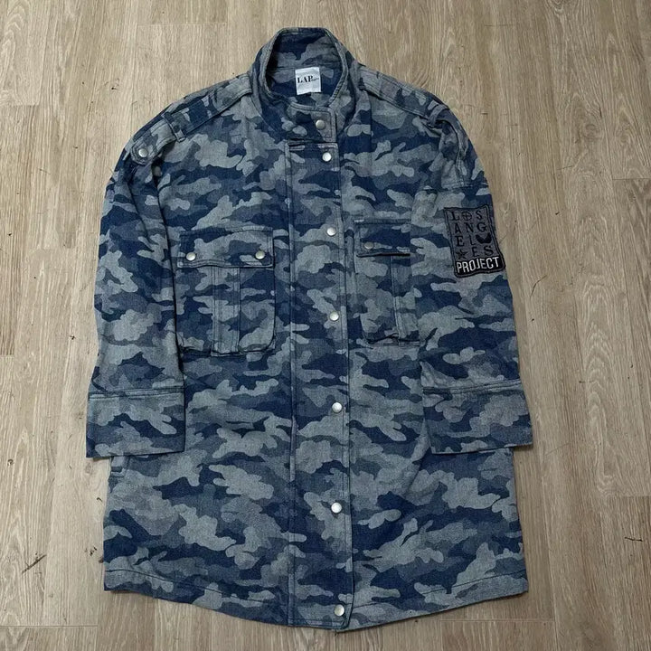 [BUNJANG] LAP Military Camouflage Cotton Field Jacket / LAP 밀리터리 카모플라쥬 코튼 야상 자켓 M/95