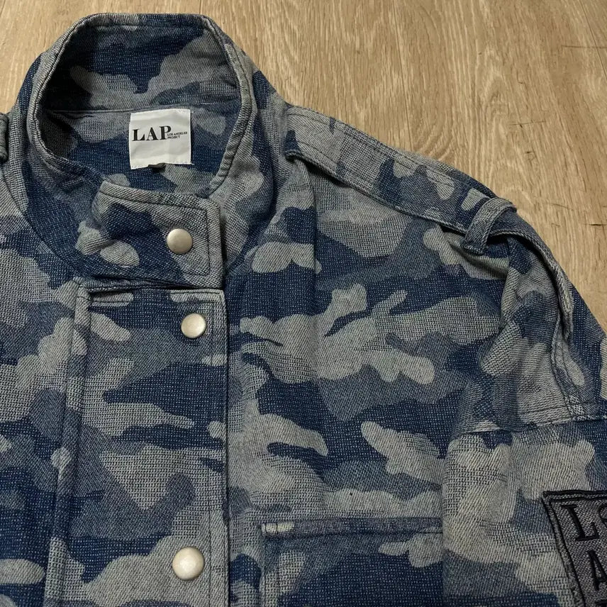 [BUNJANG] LAP Military Camouflage Cotton Field Jacket / LAP 밀리터리 카모플라쥬 코튼 야상 자켓 M/95