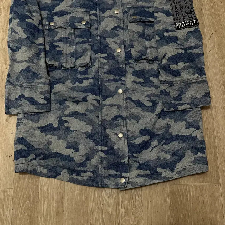 [BUNJANG] LAP Military Camouflage Cotton Field Jacket / LAP 밀리터리 카모플라쥬 코튼 야상 자켓 M/95