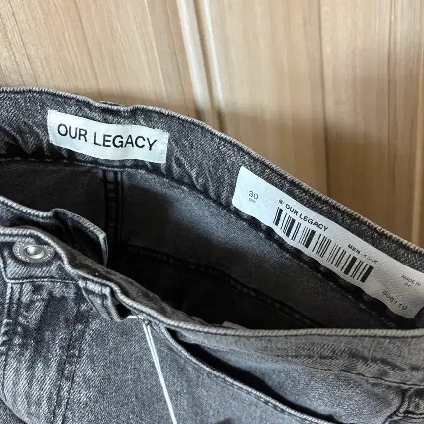 [BUNJANG] Our Legacy Third Cut Jeans / 아워레가시 써드컷 새상품 30사이즈