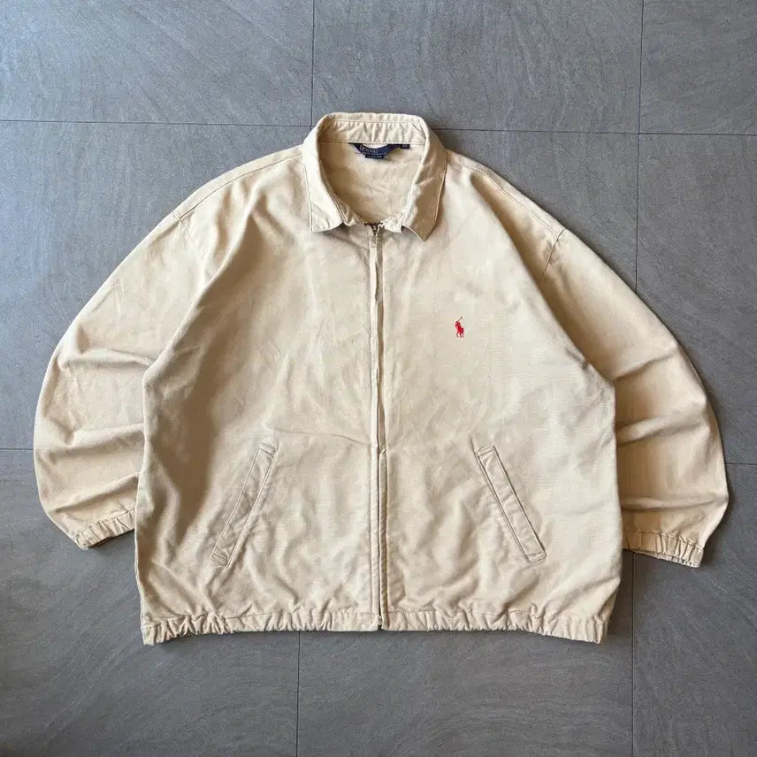 [BUNJANG] Polo Ralph Lauren Beige Swing Top Jacket / 91년 신한 생산 폴로 베이지 스윙톱 자켓