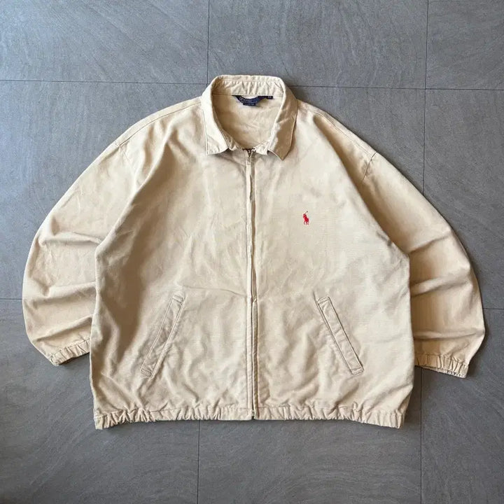 [BUNJANG] Polo Ralph Lauren Beige Swing Top Jacket / 91년 신한 생산 폴로 베이지 스윙톱 자켓