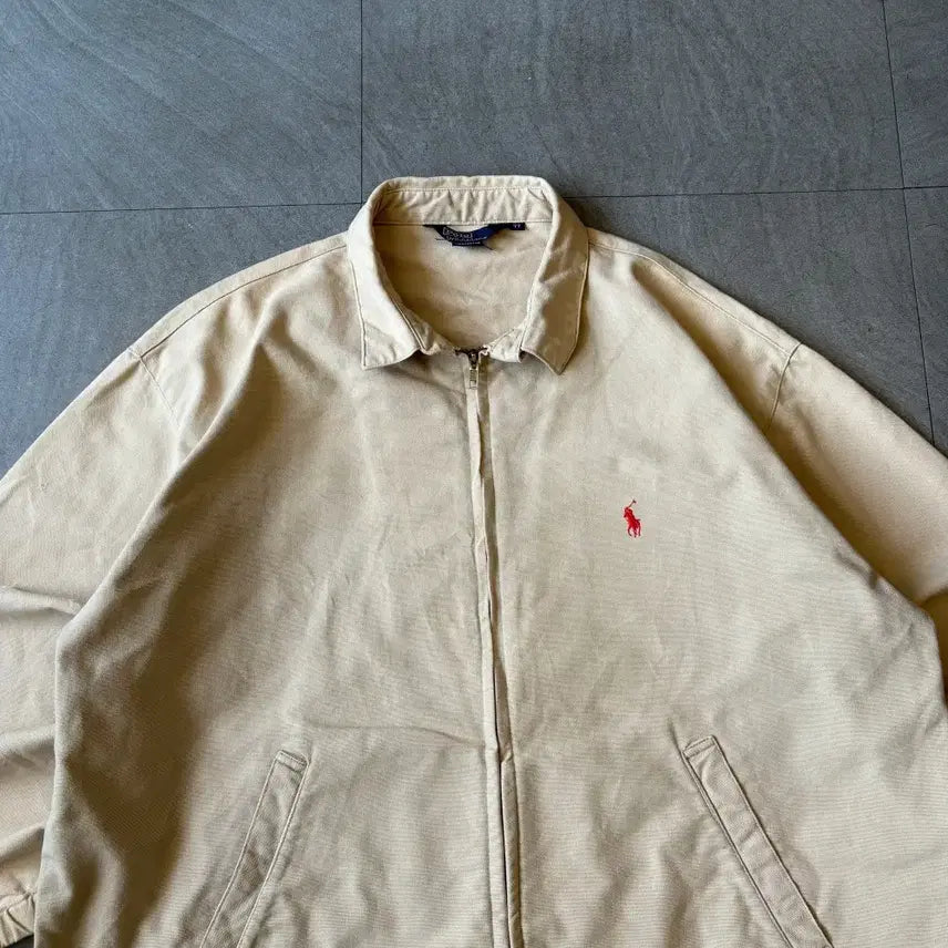 [BUNJANG] Polo Ralph Lauren Beige Swing Top Jacket / 91년 신한 생산 폴로 베이지 스윙톱 자켓