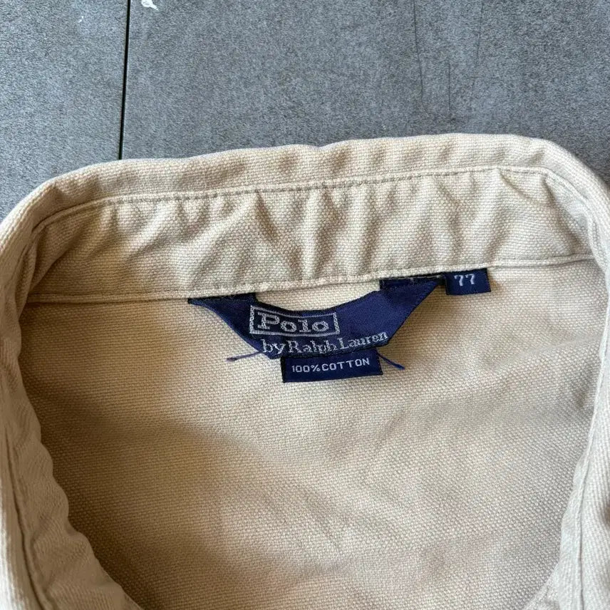 [BUNJANG] Polo Ralph Lauren Beige Swing Top Jacket / 91년 신한 생산 폴로 베이지 스윙톱 자켓
