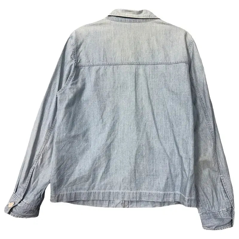 [SOLD OUT] 유니클로 라이트 블루 데님 셔츠 블라우스 S