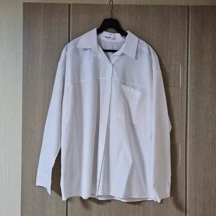 [BUNJANG] Unique White Shirt / 유니크 화이트 셔츠 남방77~88