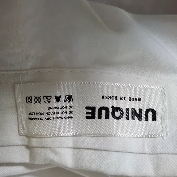 [BUNJANG] Unique White Shirt / 유니크 화이트 셔츠 남방77~88