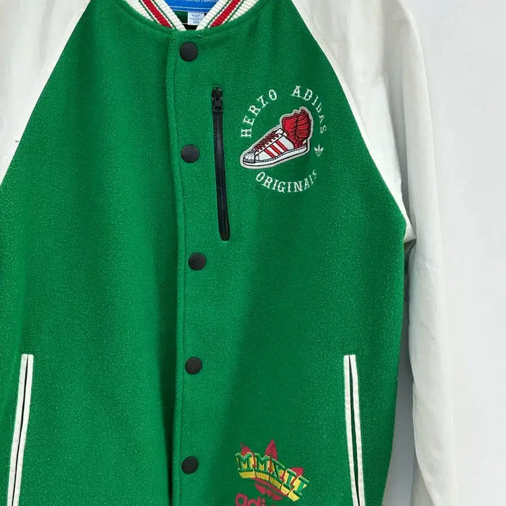 [BUNJANG] Adidas Originals 1972 Green Stadium Jacket / 아디다스 오리지널 1972 그린 스타디움 자켓