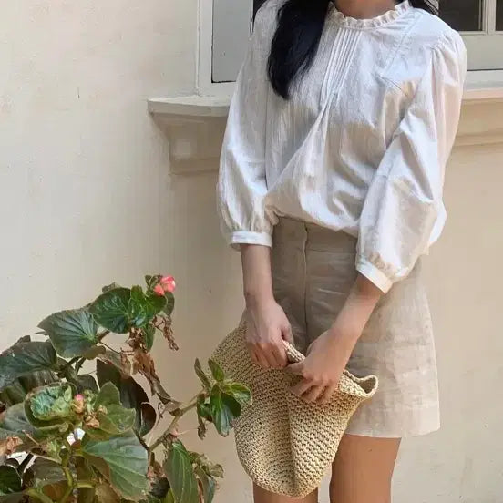 [BUNJANG] Uer Park Ji-hyun Blouse / 유에르 블라우스 박지현