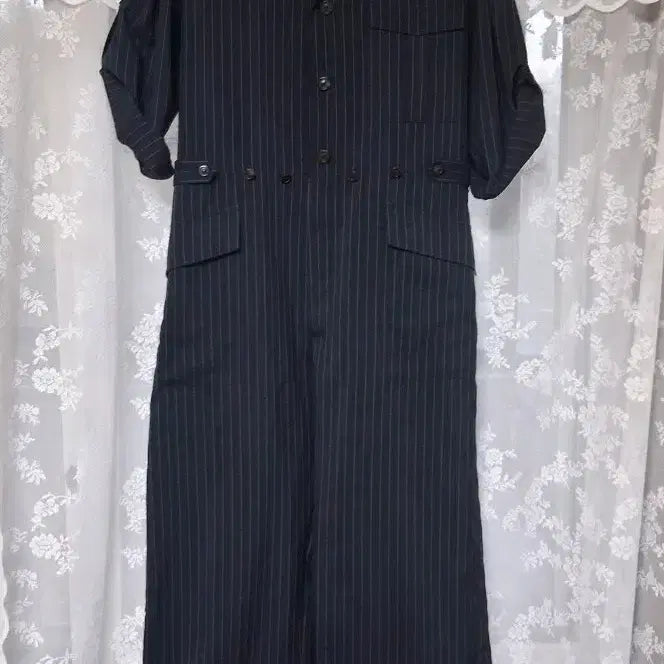 [BUNJANG] aimons Stripe Jumpsuit / aimons 스트라이프 점프수트