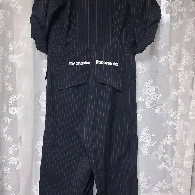 [BUNJANG] aimons Stripe Jumpsuit / aimons 스트라이프 점프수트
