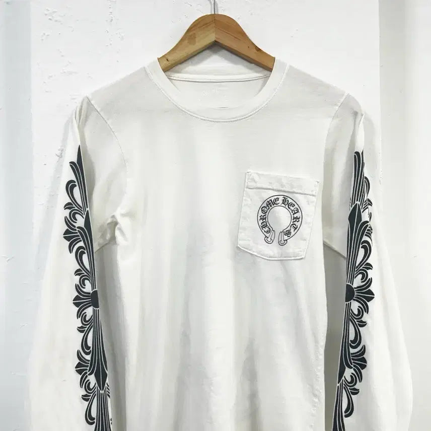 [BUNJANG] Chrome Hearts Classic Horseshoe Long Sleeve Shirt / 크롬하츠 클래식 홀스슈 롱슬리브