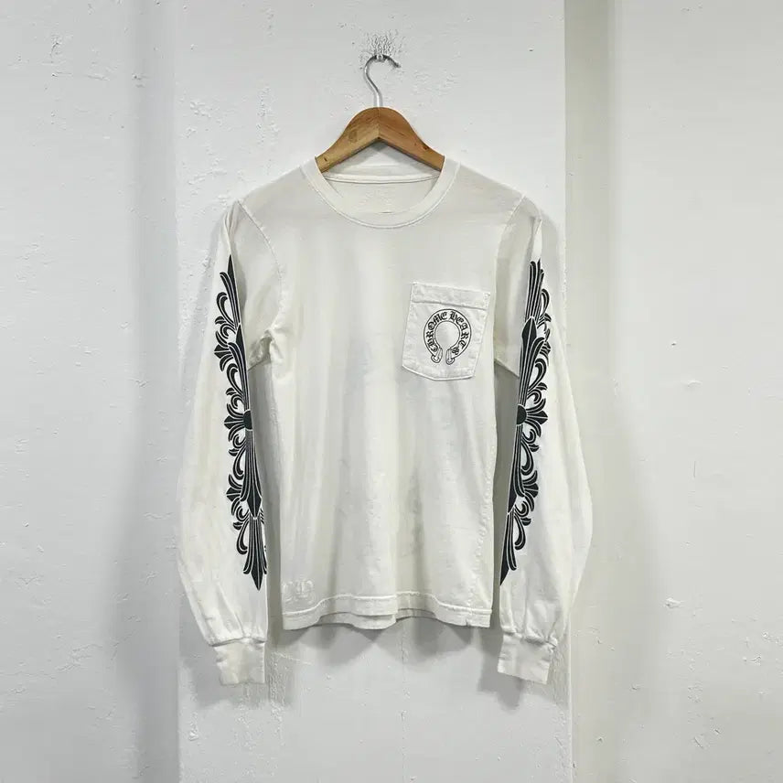 [BUNJANG] Chrome Hearts Classic Horseshoe Long Sleeve Shirt / 크롬하츠 클래식 홀스슈 롱슬리브