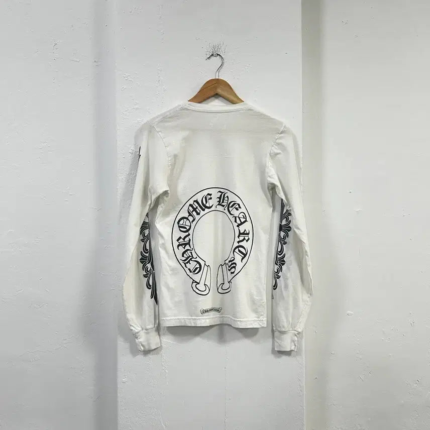 [BUNJANG] Chrome Hearts Classic Horseshoe Long Sleeve Shirt / 크롬하츠 클래식 홀스슈 롱슬리브