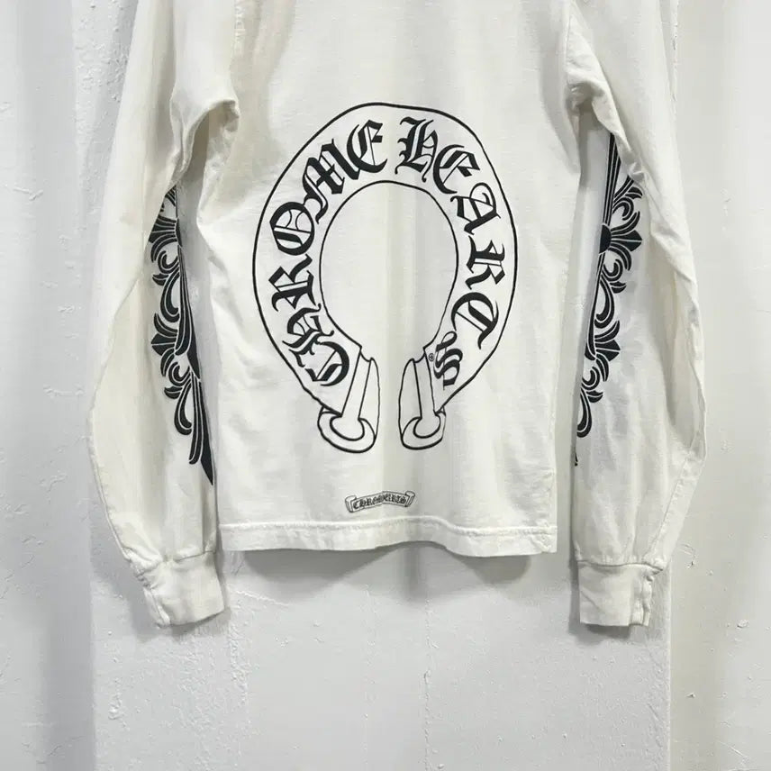 [BUNJANG] Chrome Hearts Classic Horseshoe Long Sleeve Shirt / 크롬하츠 클래식 홀스슈 롱슬리브