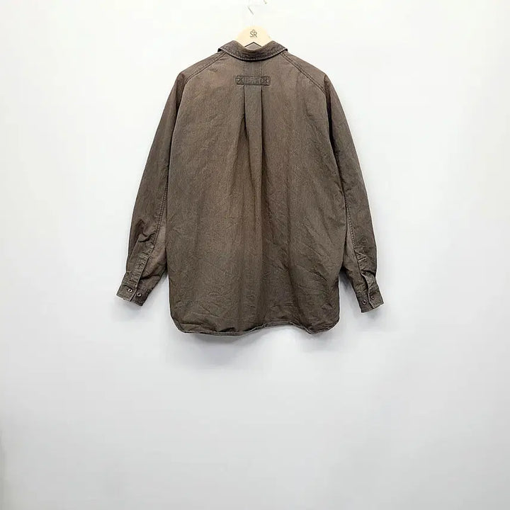 [BUNJANG] Beaker Original 22FW Cotton Nylon Oversized Shirt Jacket / 비이커 오리지널 22FW 면나일론 오버핏 셔켓 002(100)